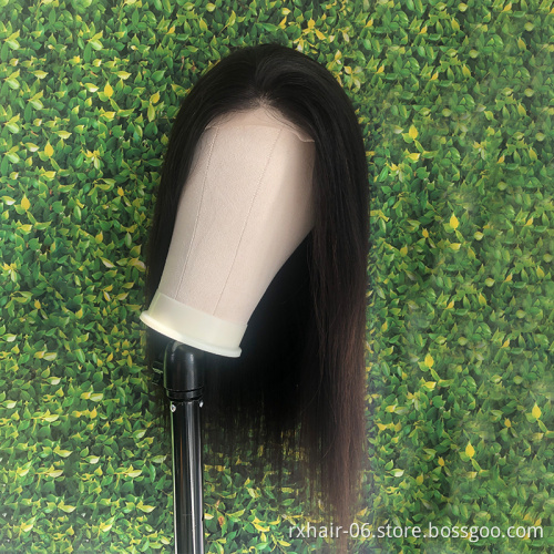 High Density Wholesale 4x4 5x5 Transparent Lace Closure Wig Vendors,100% Cuticle Aligned Transparent Human Hair Lace Front Wigs